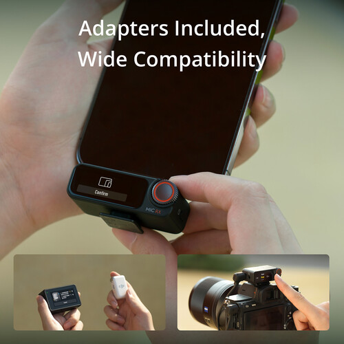 DJI Mic 2 2-Person Wireless Microphone System/Recorder za kamere i smartfone - 8